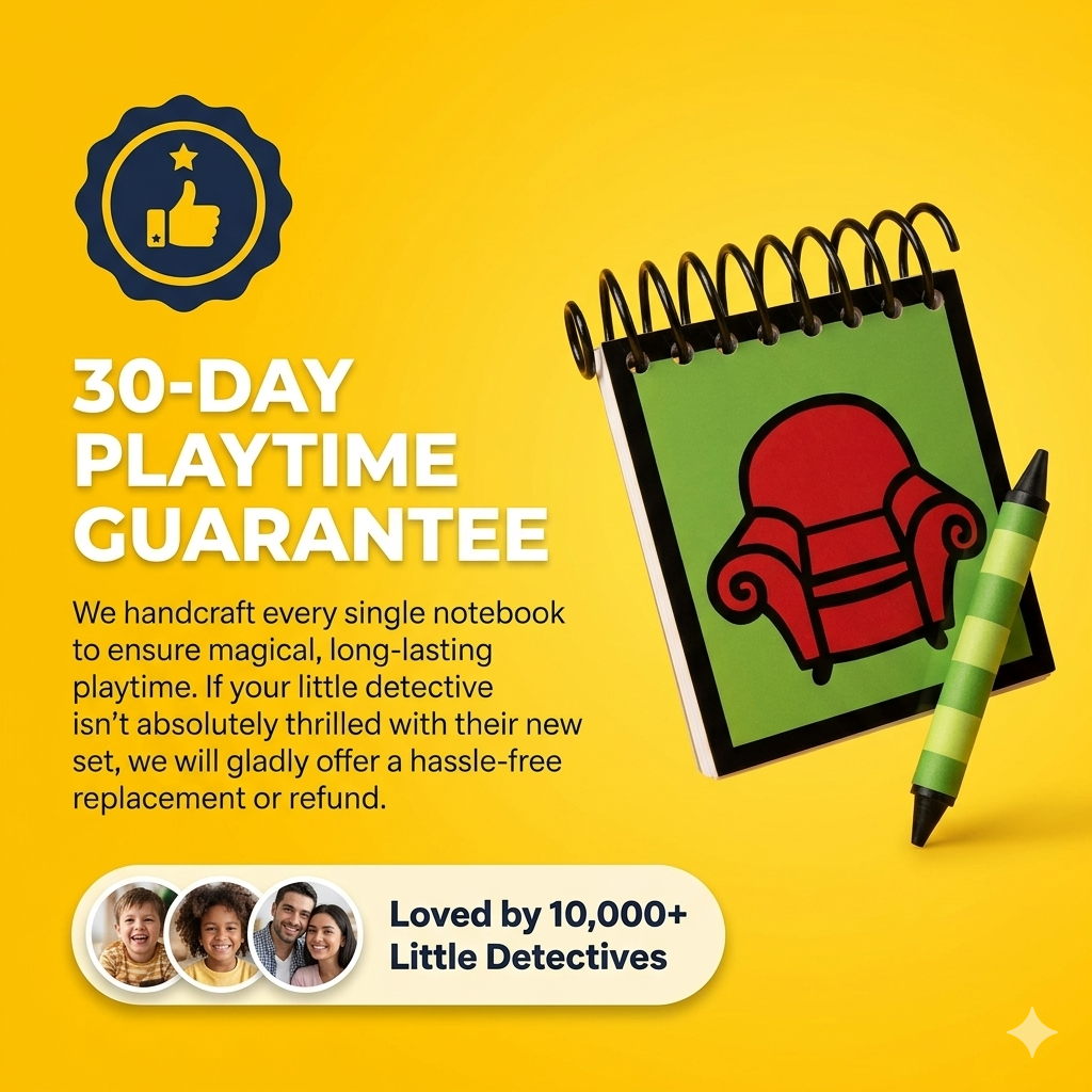 Handcrafted Handy Dandy inspired Notebook with 120 clue stickers and 1 black crayon "STEVE"