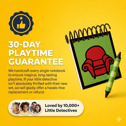 Handcrafted Handy Dandy inspired Notebook with 120 clue stickers and 1 black crayon "STEVE"